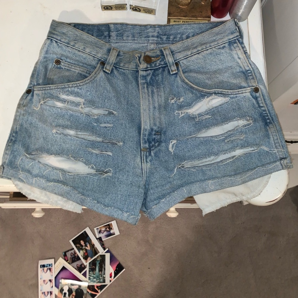 Vintage denim shorts